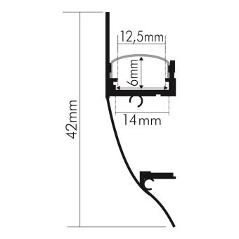Nobile Alu Profil Aufbau 2    5011149906 
