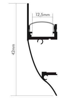 Nobile Alu Profil Aufbau 2    5011149907 