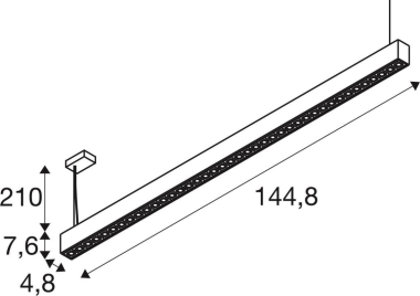 SLV GLENOS  PRO Pendelleuchte    1010516 
