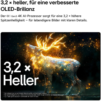 LG OLED77C68LA sw OLED-TV 