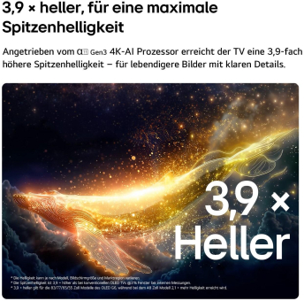 LG OLED65G69LS si/sw OLED-TV 