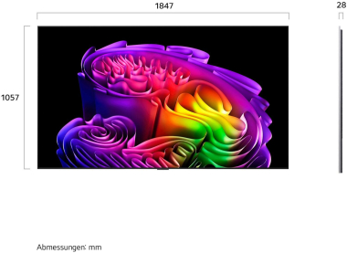 LG OLED83G68LW si/sw OLED-TV 
