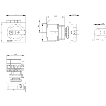 Siemens 3LD31541TL53       3LD3154-1TL53 