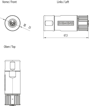 Siemens Power M12 Cable    6GK1906-0EB00 