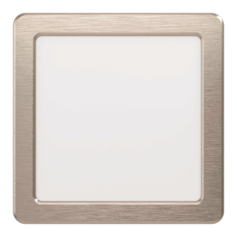 EGLO LED-Einbauspot 166x166 Nickel 99168 