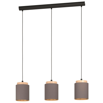 EGLO HL/3 E27 Sw/Holz/Cappuccino   99446 