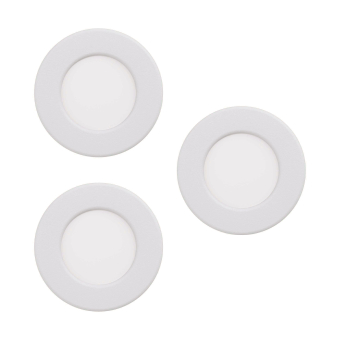 EGLO SET 3xEinbauspot D:85 Weiss   99135 