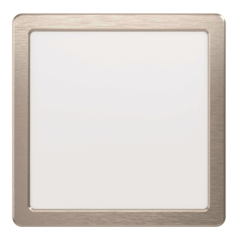 EGLO LED-Einbauspot 216x216 Nickel 99169 