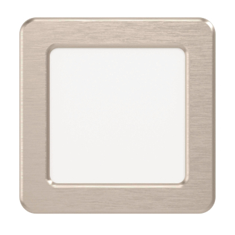 EGLO LED-Einbauspot 117x117 Nickel 99183 