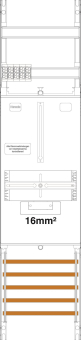 f-tronic Zählerfeld 1-feldrig     Z1B-16 