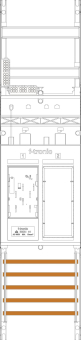 f-tronic Zählerfeld 1-feldrig      ER6DS 