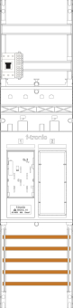 f-tronic Zählerfeld 1-feldrig   ER6L-HSP 