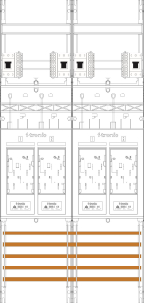 f-tronic Zählerfeld 2-feldrig E216DS-HSP 