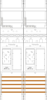 f-tronic Zählerfeld 2-feldrig       ER26 