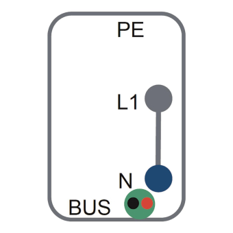 Schneider Abgangsadapter 16A  KBC16DCB21 