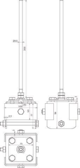 DEHN Spannkappe Niro mit          146309 
