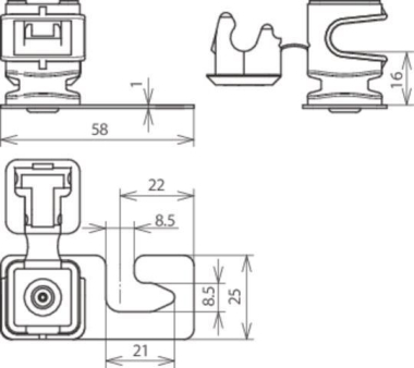 DEHN Dachleitungsh. K-Niro        204916 