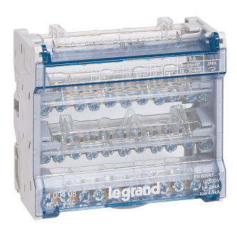 Legrand 400408 Klemmenblock 4P/125A 11KL 
