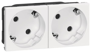 Legrand 077253 Schuko Steckdose 45° 