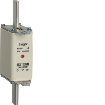 Hager Sicherungseinsatz NH1C   LNH1025M6 