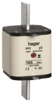 Hager Sicherungseinsatz NH3C   LNH3160MK 