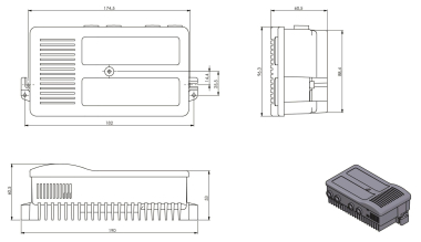 Televes BK-Guss-Verstärker   HVG40107-65 