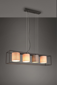 Trio Pendelleuchte ROSS 4xE27  303100417 