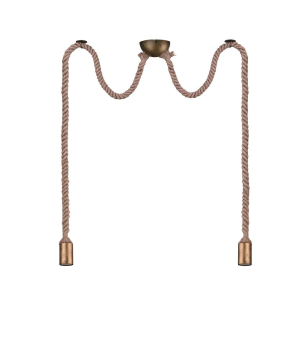 Trio Pendelleuchte ROPE, 2x    310100204 