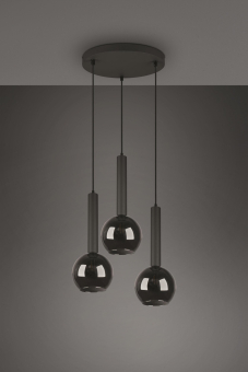 Trio Pendelleuchte CLAYTON, 3x 310390332 