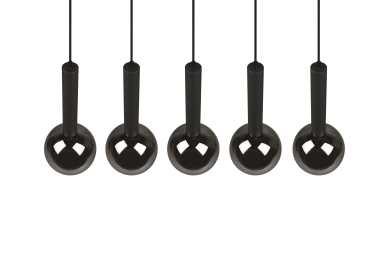 Trio Pendelleuchte CLAYTON, 5x 310300532 