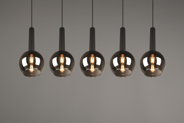 Trio Pendelleuchte CLAYTON, 5x 310300532 