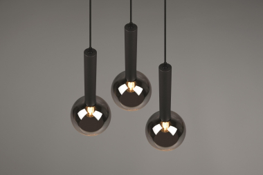 Trio Pendelleuchte CLAYTON, 3x 310390332 