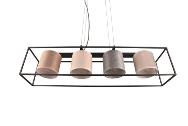 Trio Pendelleuchte ROSS 4xE27  303100417 