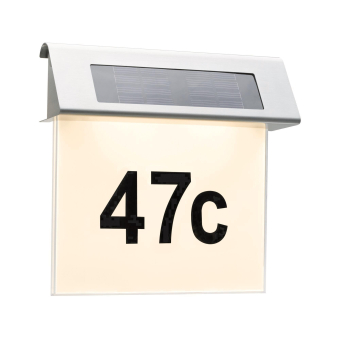 PAULM LED-Solar-Hausnummernleuchte 93765 