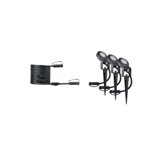 Paulmann Outdoor Plug & Shine Spot 93689 