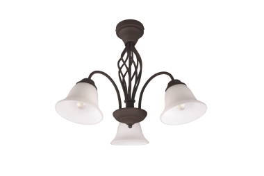 Trio Deckenl.RUSTICA, 3x E14   601000324 