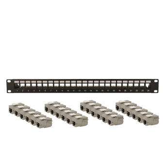 Televes Set Frontblende 19"  UFBCAT6AB-S 