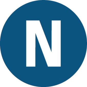 HEIN Leiterkennzeichen Neutrall.N 171945 