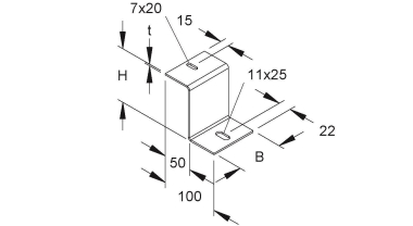 Niedax Bodenstütze         RSSZS 95.80 F 