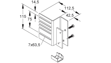 NIED Befestigungsset               GSB88 