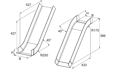 Niedax GFK-Etage 2tlg        KKET 50.200 