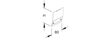 NIED Trennstegverbinder       RTV 110 E2 