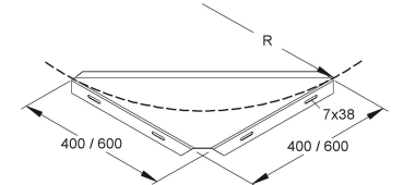 NIED Eckblech                    KLEB300 