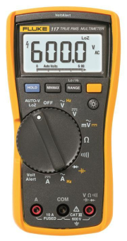 Fluke 117 EUR Echteffektiv DMM 6000dig 
