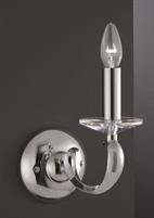Brumberg Wandleuchte, chrom     50801020 