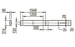 RIDI ABR-BWS2 1549FLWS840T1600   0650984 