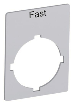 ABB Textschild "Fast"        Accessories 