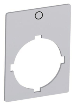 ABB Textschild "0" Alu       Accessories 