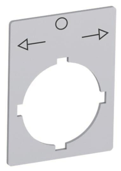ABB Textschild "?" / "0" / " Accessories 