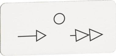 ABB Texteinlage "-" / "0" / "-" MA6-1191 